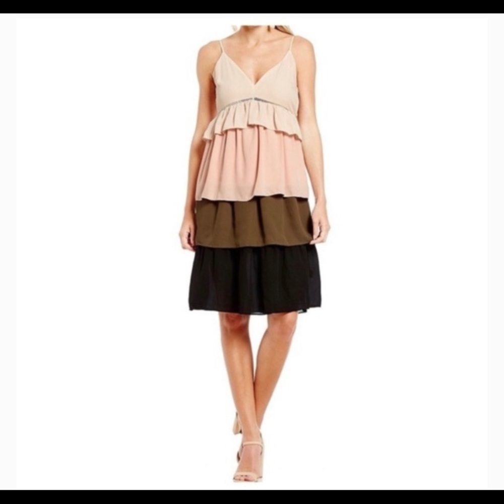 Gianni Bini Dream On tiered ruffle dress